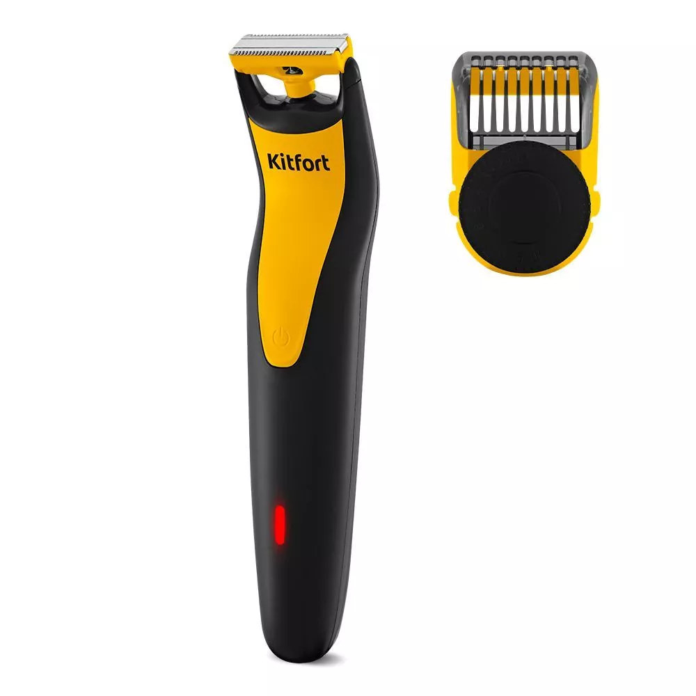 Триммер Kitfort KT-3124-1, чёрно-жёлтый купить по цене 1 590 ₽: отзывы ...
