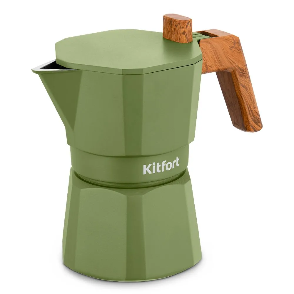 Кофеварки гейзерные Kitfort купить по выгодной цене в Москве, Спб