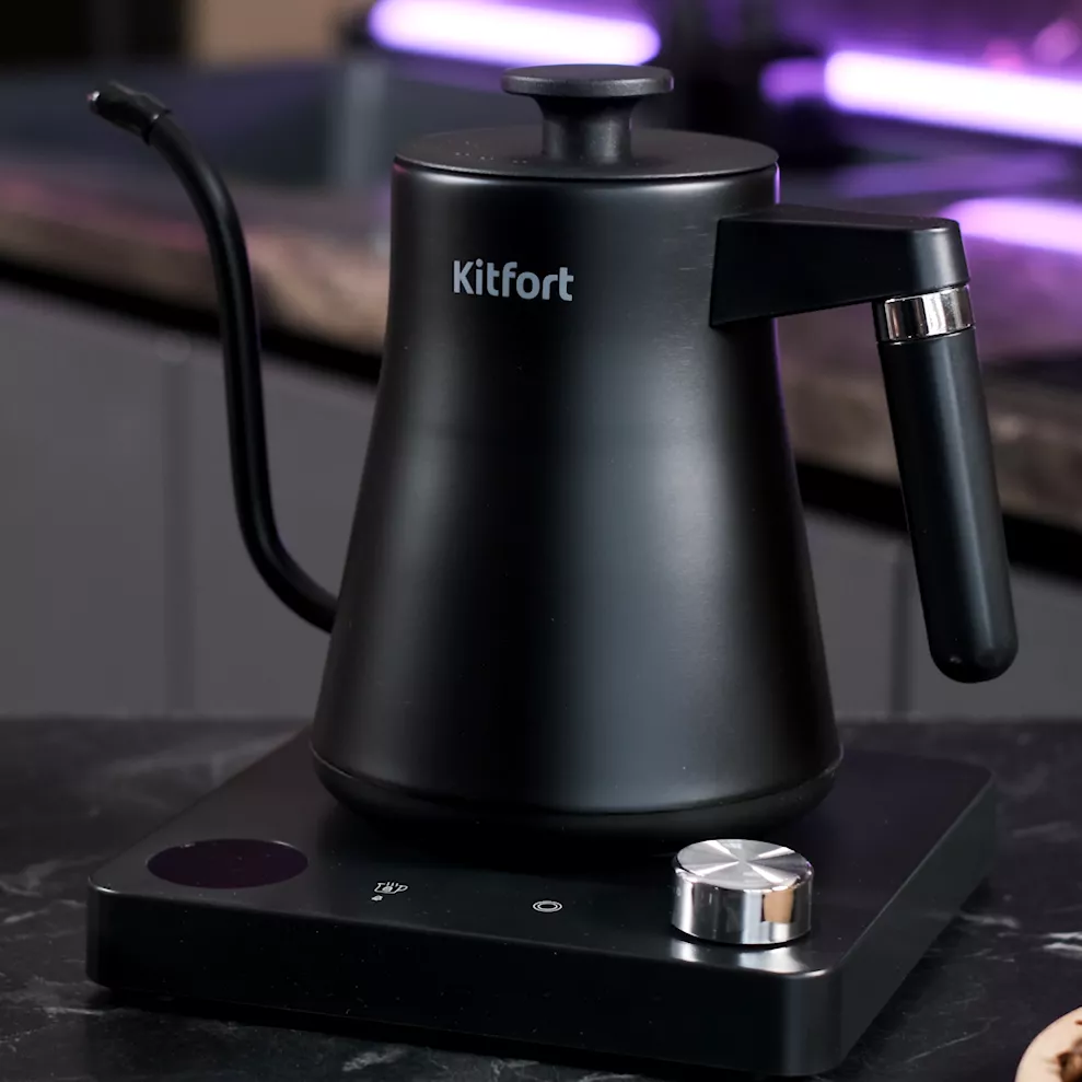 Чайник для варки кофе Kitfort KT-6195 купить по цене 5 690 ₽: отзывы ...