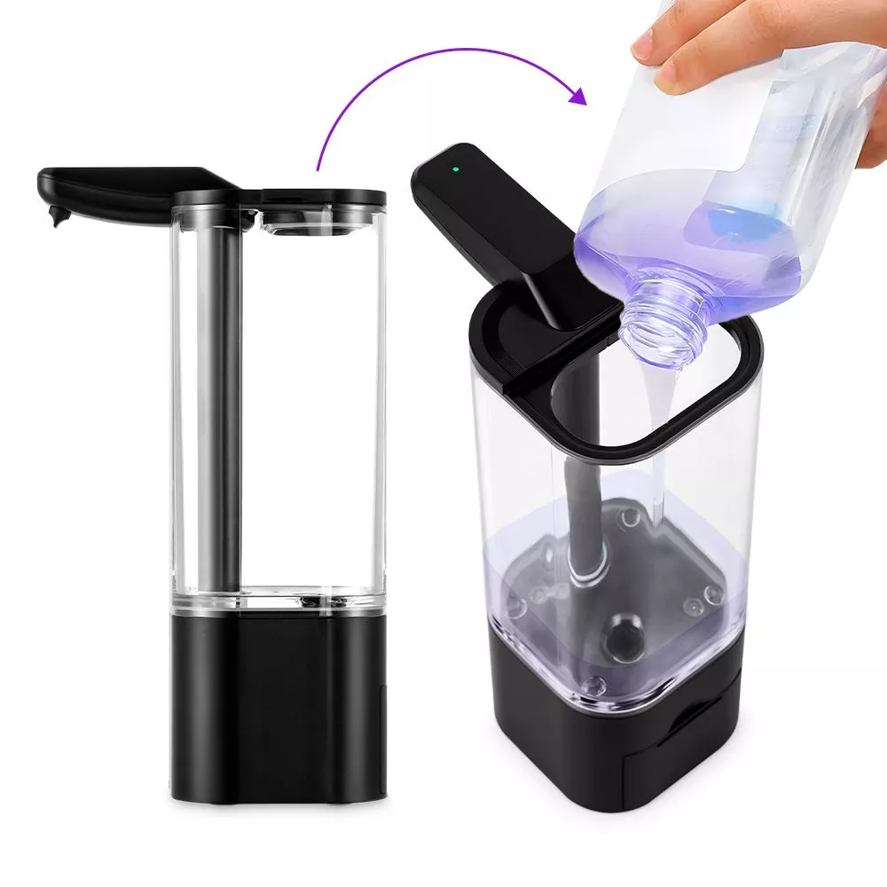 Сенсорный диспенсер для жидкого мыла Kitfort КТ-6064-2, чёрный купить ...