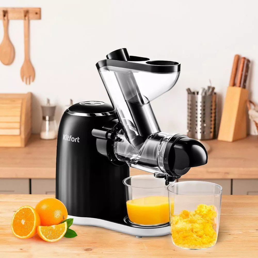 Шнековая соковыжималка Kitfort KT-1133 купить по цене 8 990 ₽: отзывы ...