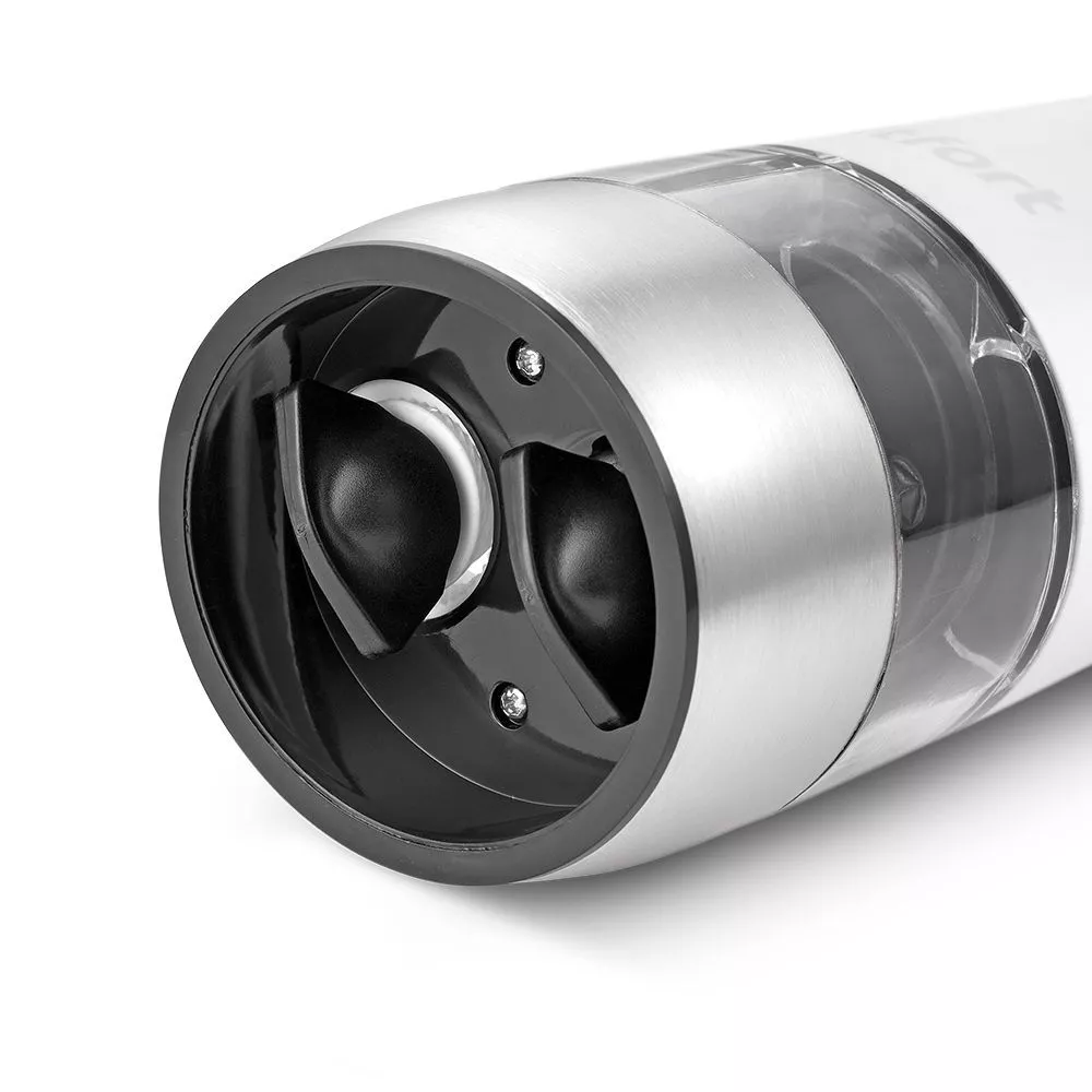 Автоматическая мельница для соли и перца Kitfort КТ-6013-2, белая ...