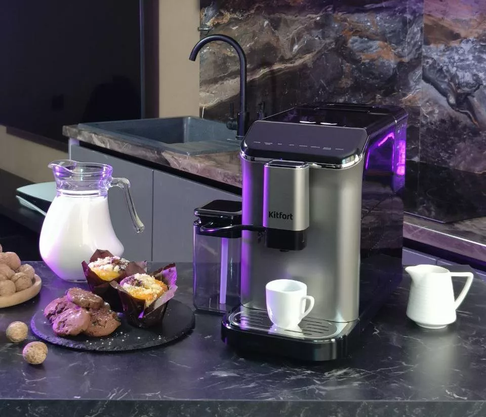 Автоматическая кофемашина Kitfort КТ-7166 купить по цене 35 990 ...