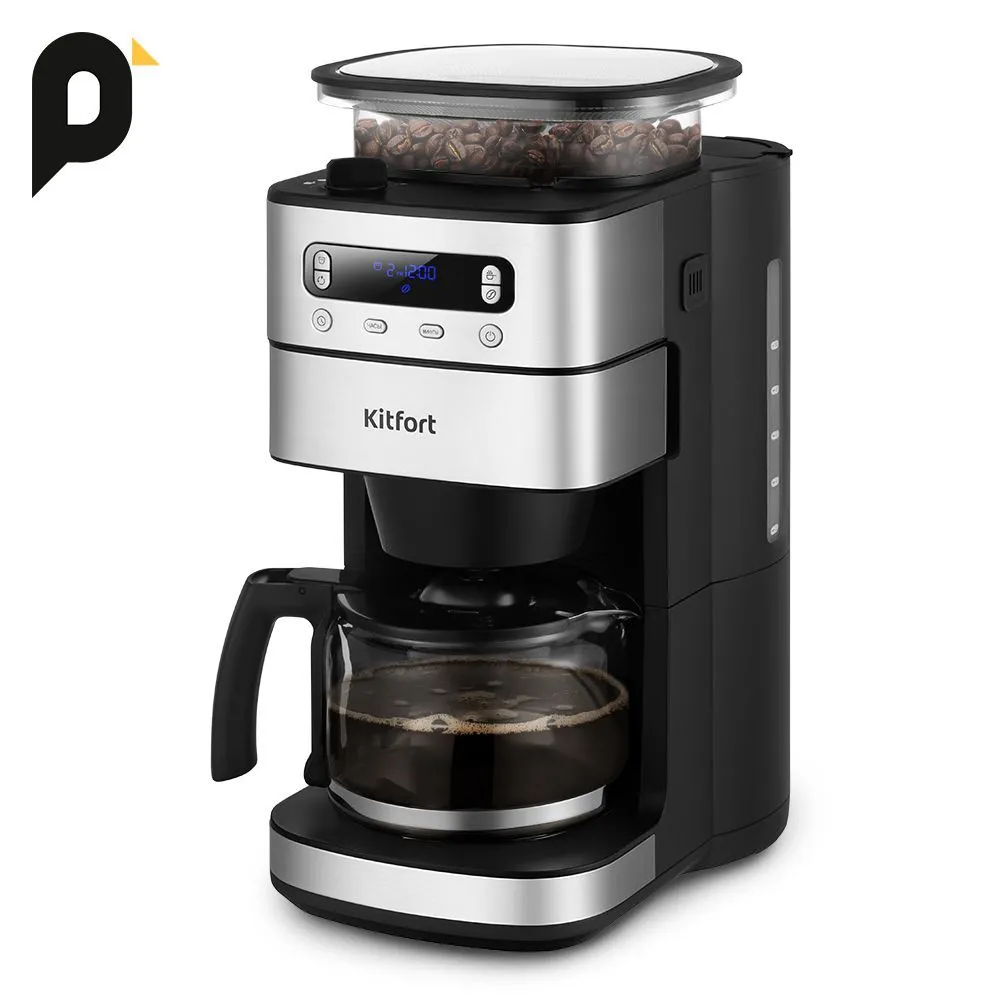 Кофемашина Kitfort КТ-7366 купить по цене 13 590 ₽: отзывы, фото
