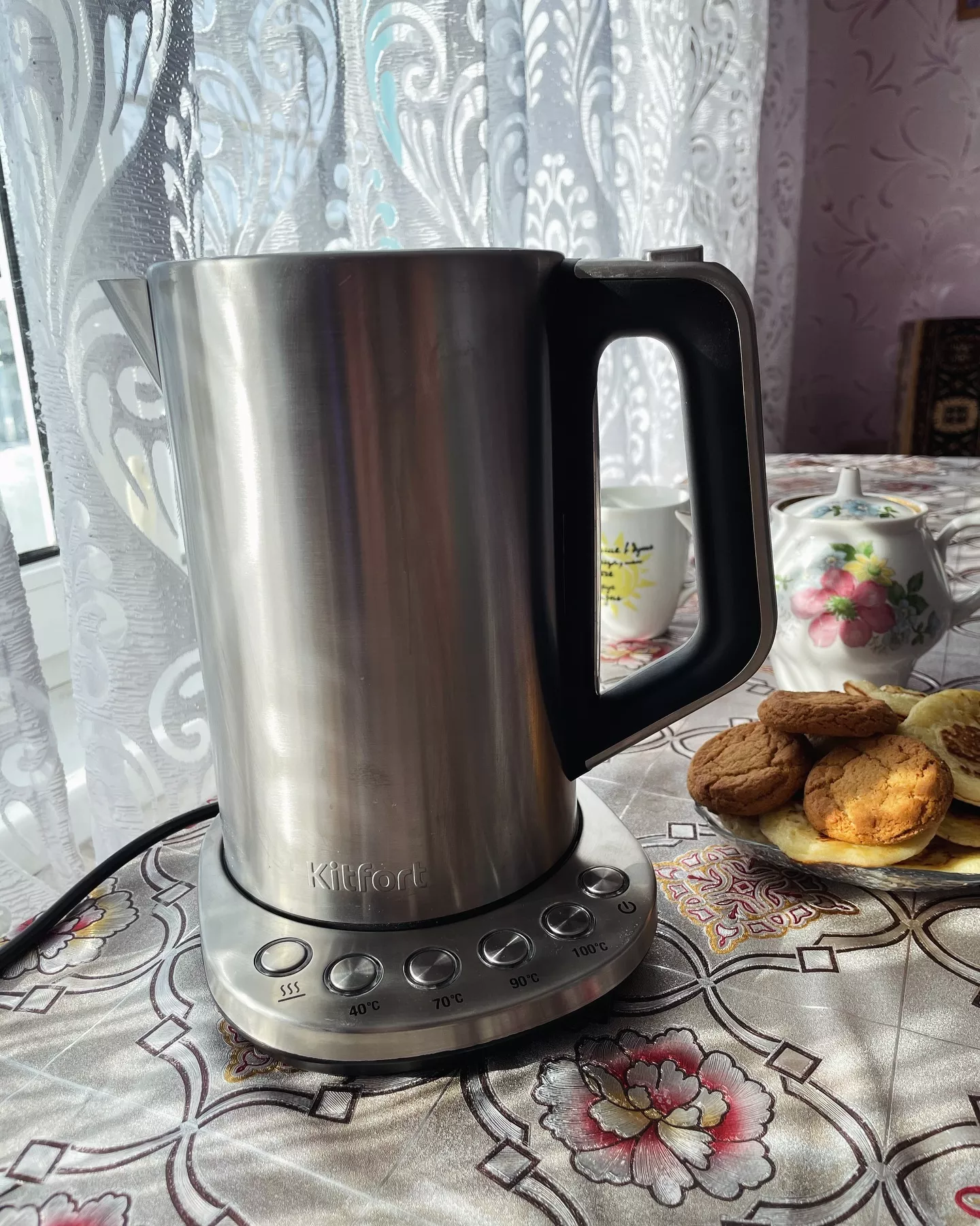 Электрический чайник Kitfort KT-621 купить по цене 4 990 ₽: отзывы ...