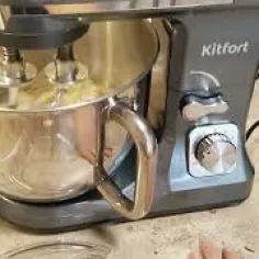 Черный планетарный миксер Kitfort KT-1343-1 купить по цене 9 990 руб ...
